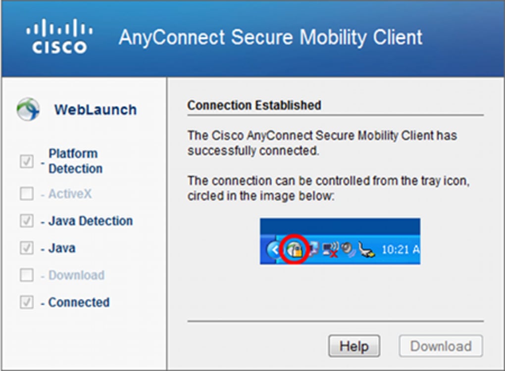 Cisco anyconnect vpn client 4.7